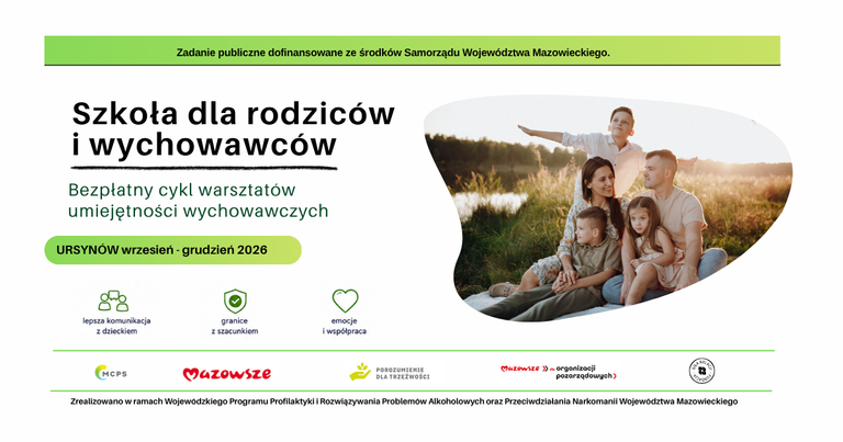 Szkoła dla rodziców i opiekunów edycja Mokotów